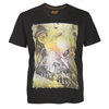 XXL Redfield T-Shirt mit Vintage Foto Print schwarz