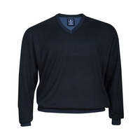 XXL Redmond modischer Strickpullover dunkelblau