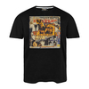 XXL Replika by Allsize Druck T-Shirt schwarz