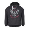 XXL Replika by Allsize Sweat Hoodie dunkelgrau meliert