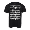 XXL Replika T-Shirt schwarz mit Druck Pink Floyd