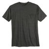 XXL T-Shirt Brusttasche anthrazit melange Redfield