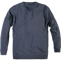 XXL V-Neck Pullover denim blue North 56°4 by Allsize