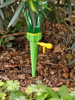 12 Pcs Adjustable Water Flow with Switch Control Automatic Constant Pressure Drip Watering Devices