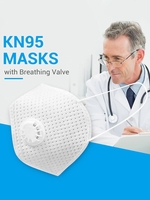 15PCS Breathing Valve KN95 Masks With FDA And CE Certification 4-layer Protection For Dust Spit Splash