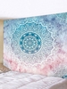 Gradient Bohemian Mandala Print Waterproof Tapestry