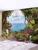 Seaside Park Print Tapestry Wall Hanging Art Decor