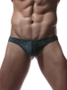 Sexy Elastic Waist Twinkling U Convex G-string Briefs