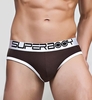 Sexy Embroidery Letters Pattern Elastic Waist Men