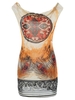 Sexy Scoop Neck Sleeveless Slimming Dress For Women