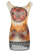 Sexy Scoop Neck Sleeveless Slimming Dress For Women