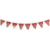 Shopping Mall Shop Decorations Non-woven Christmas Hanging Flags