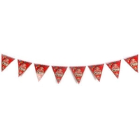 Shopping Mall Shop Decorations Non-woven Christmas Hanging Flags