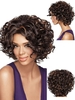 Short Curly Hair Fluffy Heat Resistant Fiber Synthetic Wig