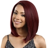 Side Parting Straight Medium Bob Capless Synthetic Wig