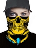 Skull Outdoor Multi-functional Elastic Round Scarf
