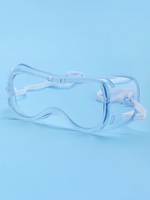 Soft Silicone Protective Safety Goggles Anti Virus Anti-Fog Goggles Windproof Dustproof Glasses Transparent Eye Protection