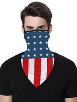 Sports Outdoor Flag Print Multifunction Mask Scarf