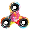 Stress Relief Fiddle Toy Triangle Patterned Fidget Spinner