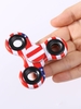 Stress Relief Toy Camouflage American Flag Finger Spinner