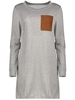 Stylish Round Neck Long Sleeve Spliced Loose-Fitting Women