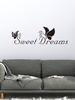 Sweet Dream Butterfly Printed Decorative Wall Art Stickers