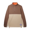 Butter Goods Forte 1/4 Zip Pullover Brown/Tan