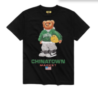 Chinatown Market Smiley Sketch Basketball Bear Tee