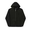Hélas Relief Zipper Hoodie Black