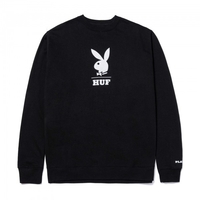 HUF Playboy Logo Crew black