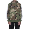 HUF Worldwide Pullover Hoody Wodland Camo