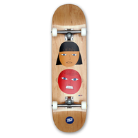MOB Skateboards Komplettboard Two Heads 8.5"