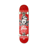 MOB Skateboards Skull Komplettboard Red