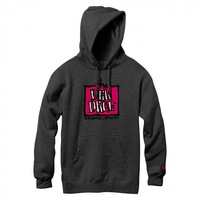 New Deal Skateboards Original Napkin Logo Hoody grau