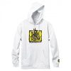 New Deal Skateboards Original Napkin Logo Hoody white