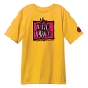 New Deal Skateboards Original Napkin Logo Shirt gelb