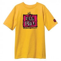 New Deal Skateboards Original Napkin Logo Shirt gelb