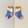 Nice Socks Baby-Kindersocken diagonal lilac