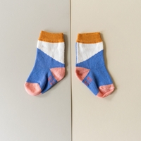 Nice Socks Baby-Kindersocken diagonal lilac