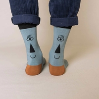 Nice Socks friendly socks back face Steel
