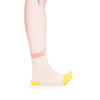 Nice Socks friendly socks back face yellow