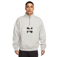 Nike SB 1/2-Zip Fleece Skate Pullover Grey