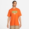 Nike SB Men&0s Skate T-Shirt Campfire Orange