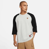 Nike SB Raglan Skate T-Shirt Grey Heather