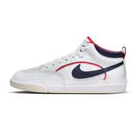 Nike SB React Leo Premium White Navy Red