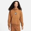 Nike SB Skate Hoodie Box Logo Brown