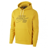 NIKE SB Skate Hoodie Yellow