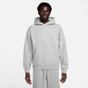 Nike Solo Swoosh Hoodie Grey Heather