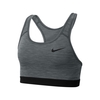 Nike Swoosh Women&0s Medium-Support Non-Padded Sports Bra Grey