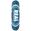 Real Skateboards Classic Oval Blue Deck 8.06"